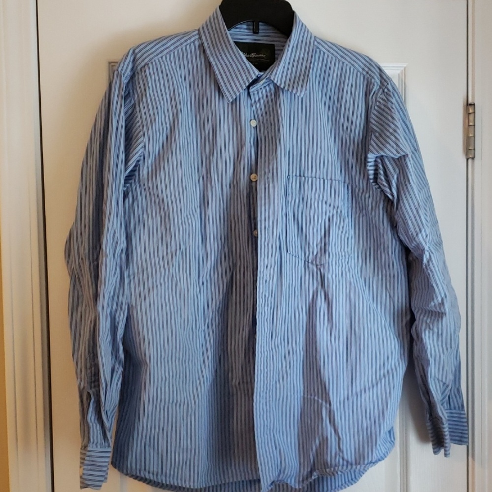 Mens Eddie Bauer long sleeve button down